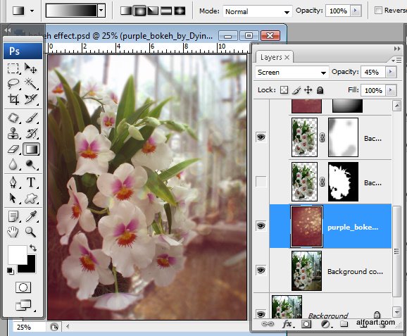 Awesome digital bokeh effect in Photoshop